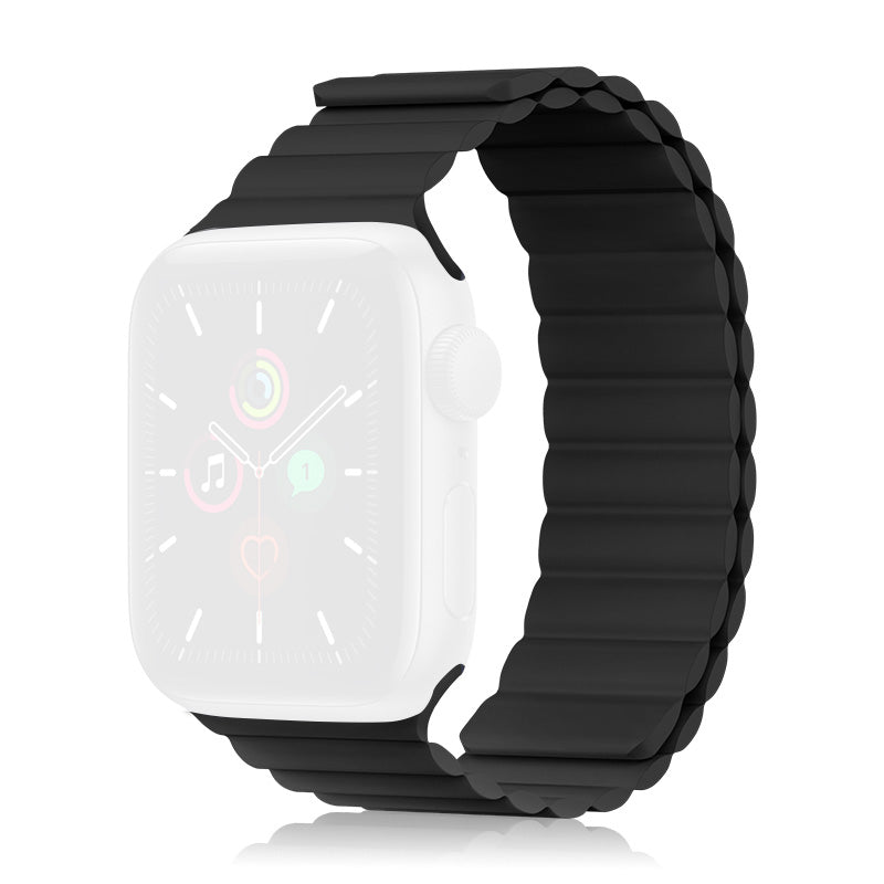 KINGXBAR Magnetic Silicone Smart Watch Strap Band for Apple Watch Series 9 8 7 41mm SE (2023) SE(2022) SE 6 5 4 40mm 3 2 1 38mm KINGXBAR Magnetic Silicone Smart Watch Strap Band for Apple Watch Series 9 8 7 41mm SE (2023) SE(2022) SE 6 5 4 40mm 3 2 1 38mm